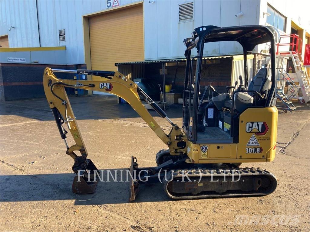 CAT 301.8 Vikšriniai ekskavatoriai