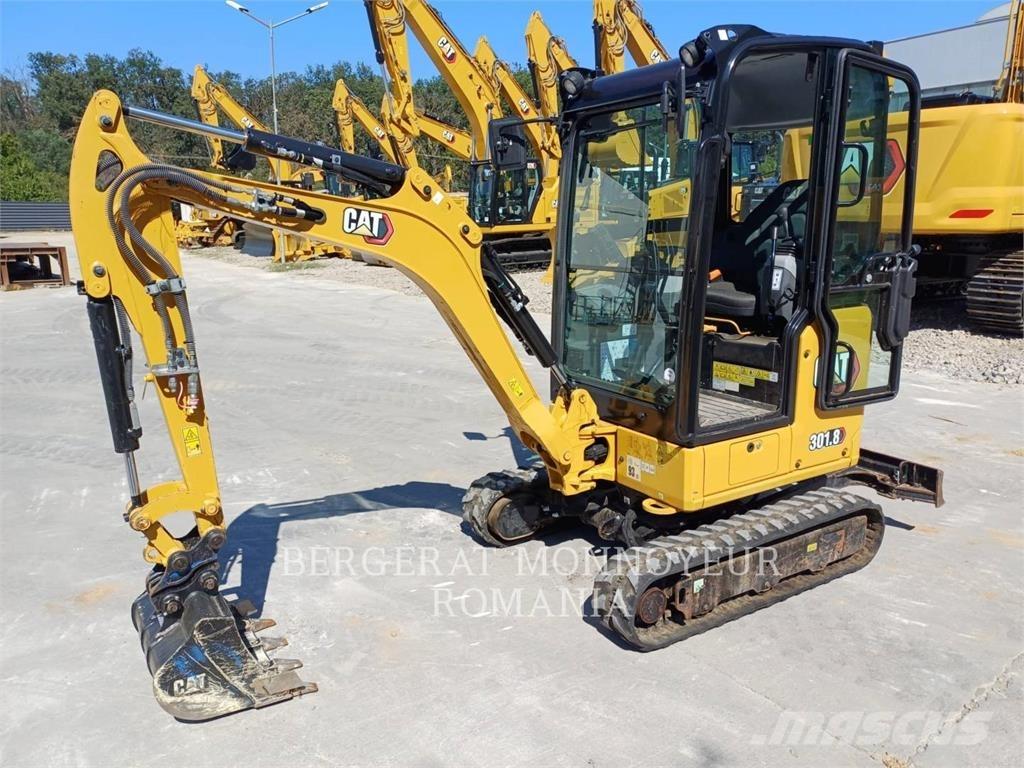 CAT 301.8-05 Vikšriniai ekskavatoriai