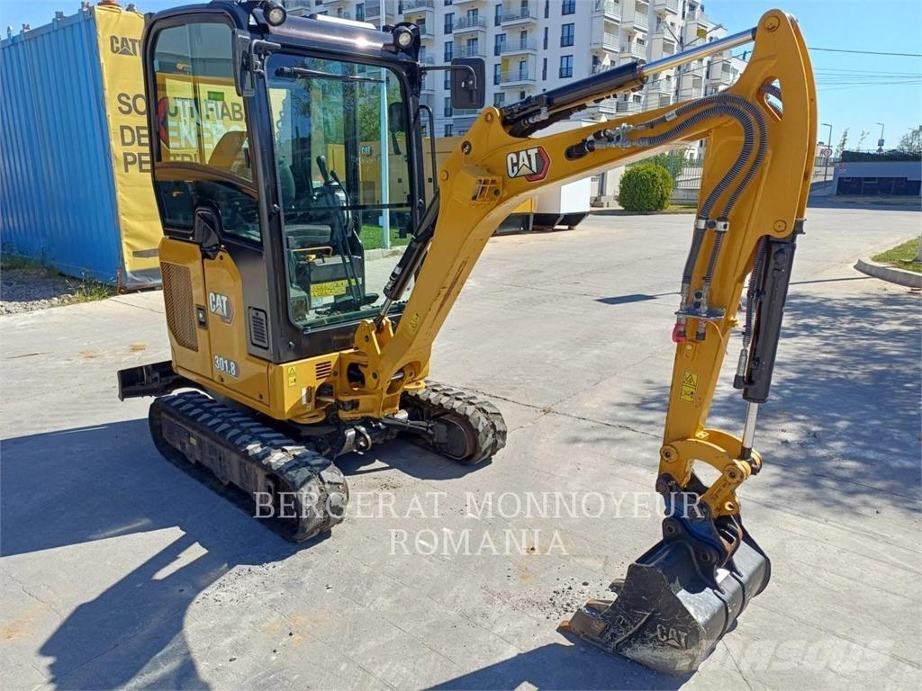 CAT 301.8-05 Vikšriniai ekskavatoriai