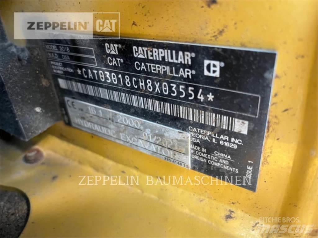 CAT 301.8-05A Vikšriniai ekskavatoriai