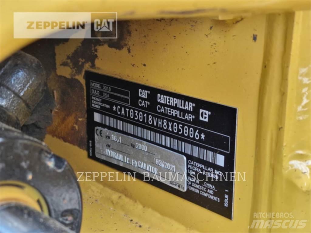 CAT 301.8-05A Vikšriniai ekskavatoriai