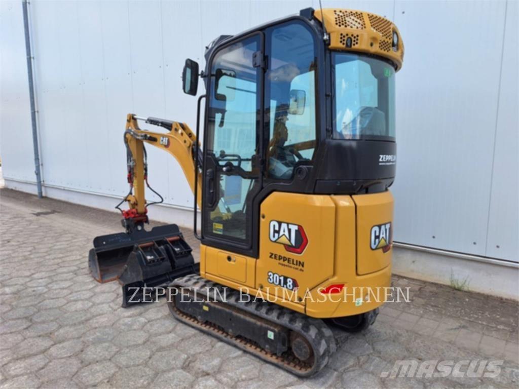 CAT 301.8-05A Vikšriniai ekskavatoriai