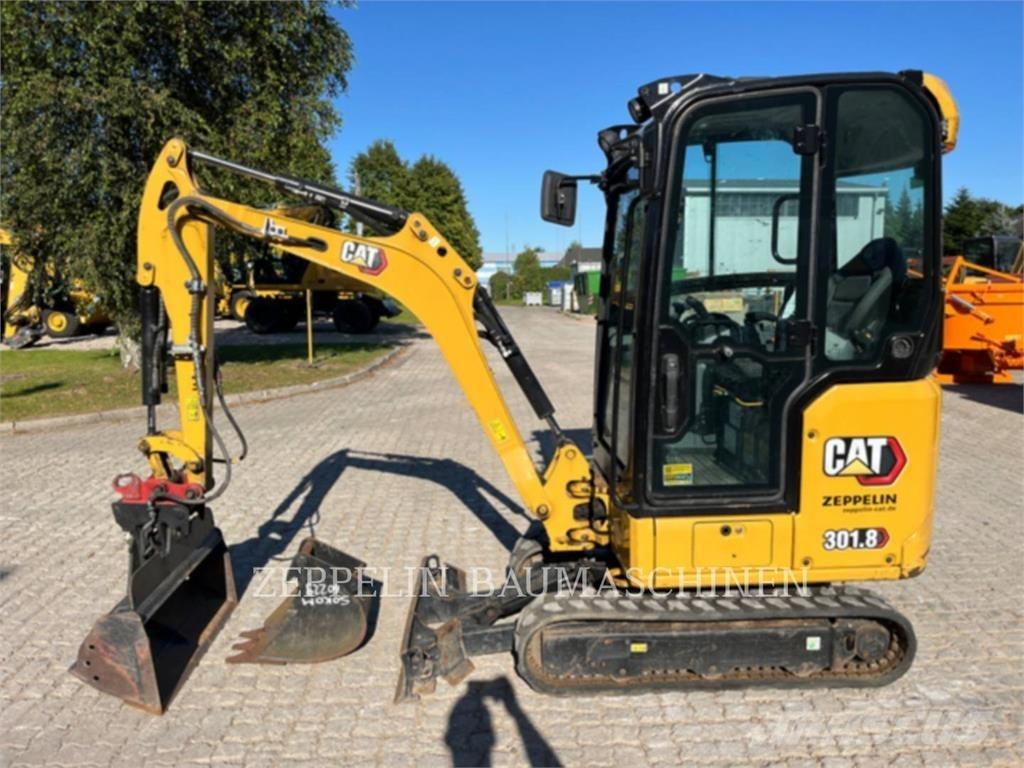 CAT 301.8-05A Vikšriniai ekskavatoriai