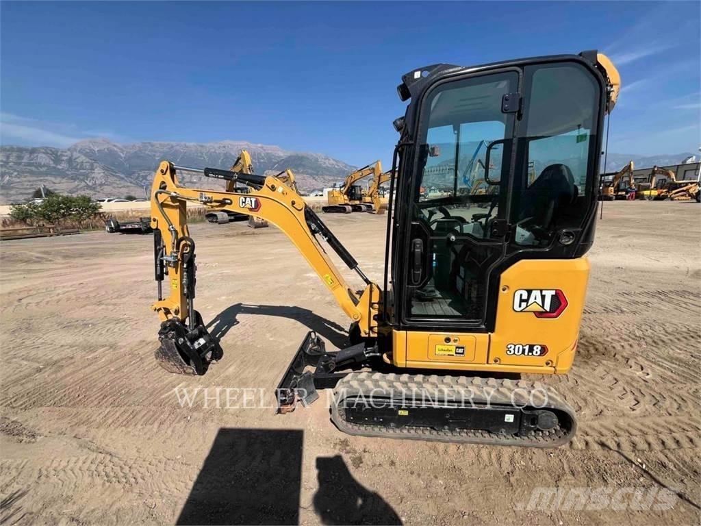 CAT 301.8 C3TH Vikšriniai ekskavatoriai