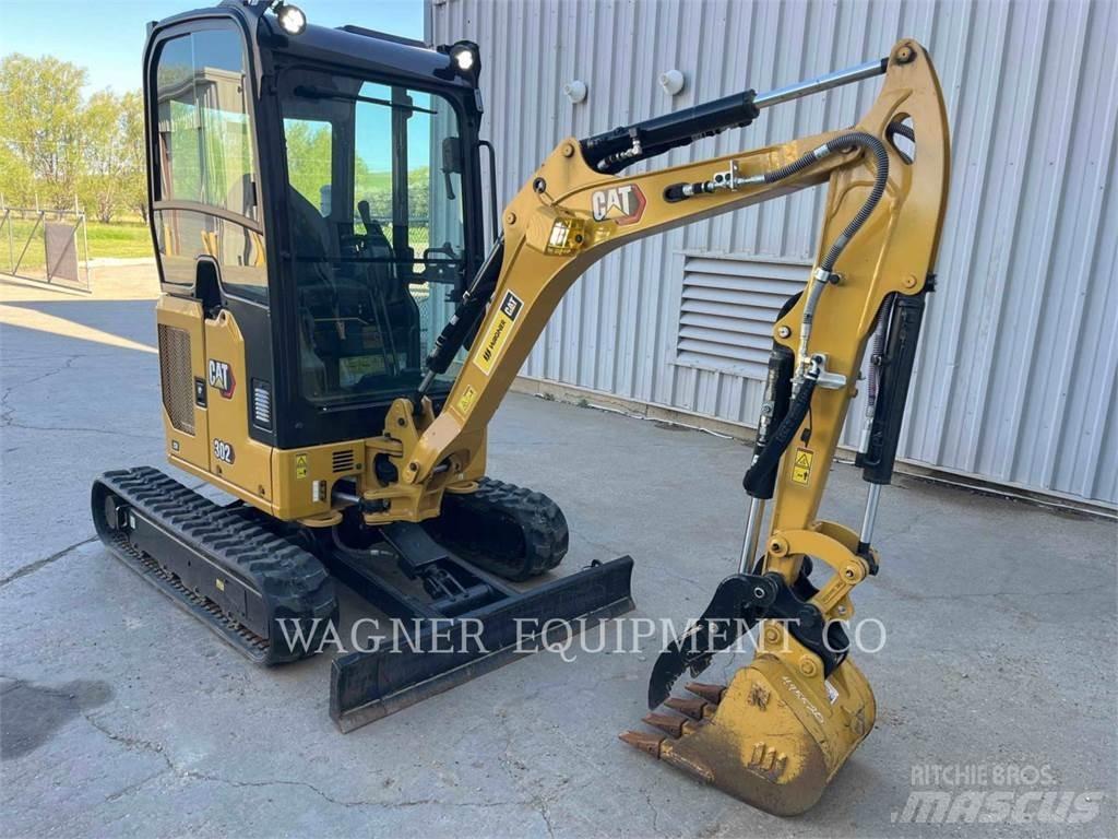 CAT 302 Vikšriniai ekskavatoriai