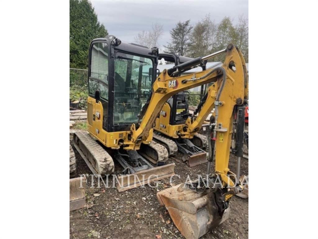 CAT 302-05 Vikšriniai ekskavatoriai