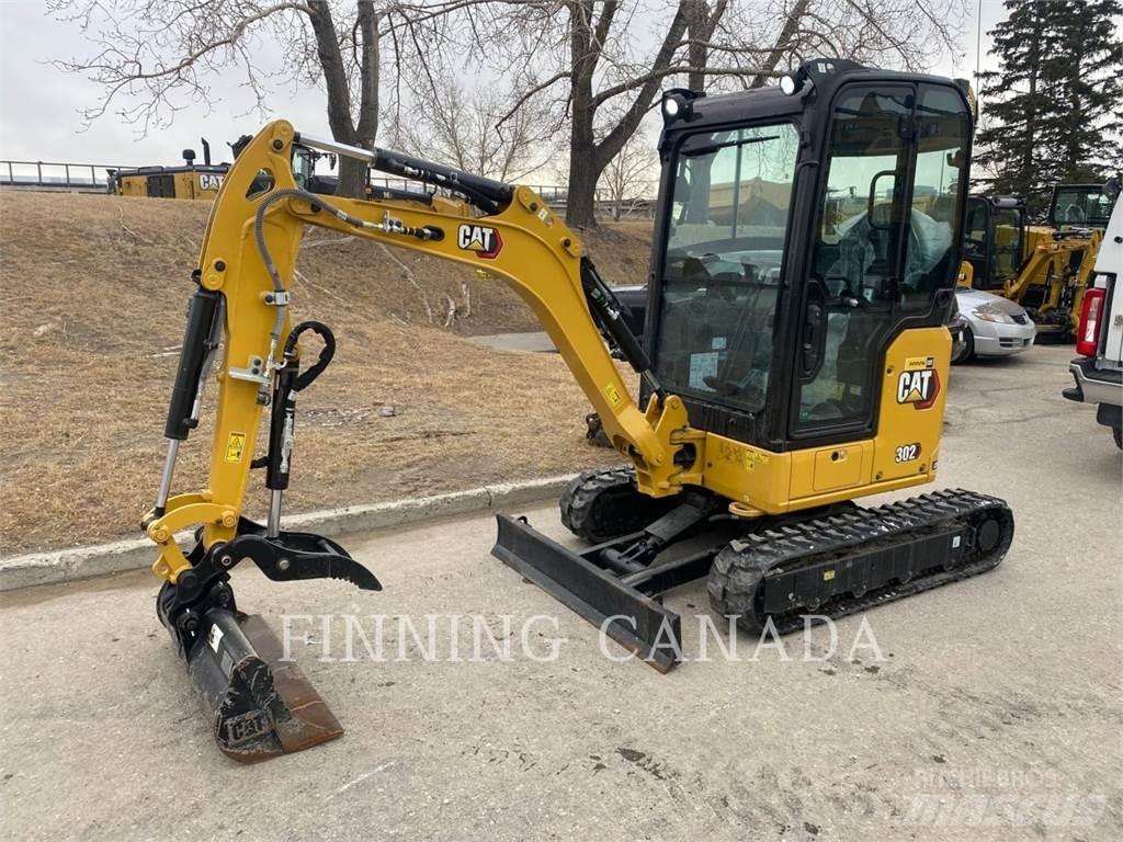 CAT 302-05 Vikšriniai ekskavatoriai
