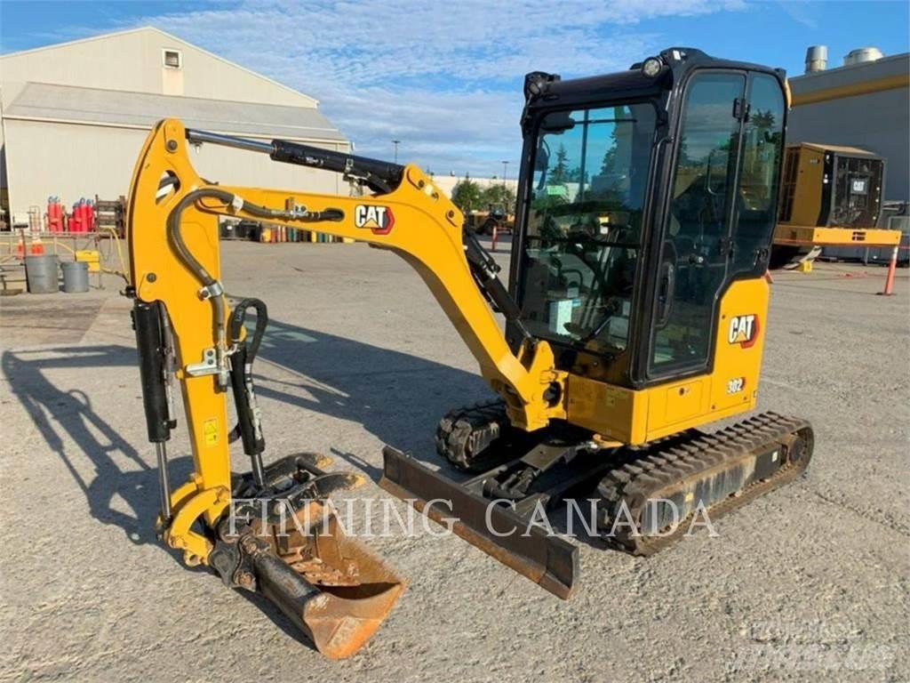 CAT 302-05 Vikšriniai ekskavatoriai
