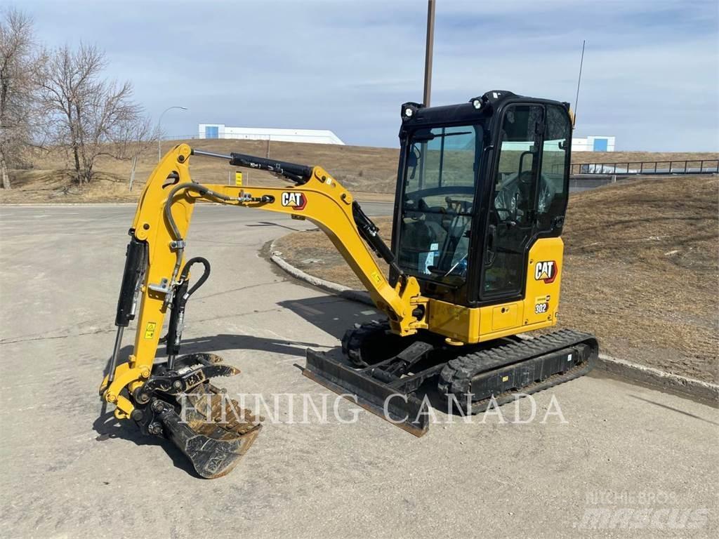 CAT 302-05 Vikšriniai ekskavatoriai
