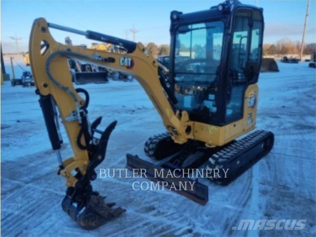 CAT 302-05A CR Vikšriniai ekskavatoriai