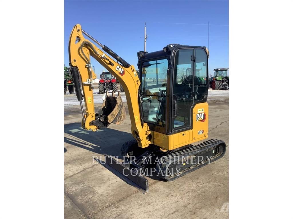 CAT 302-05A CR Vikšriniai ekskavatoriai