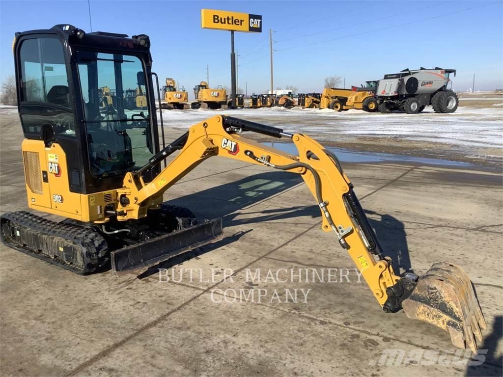 CAT 302-05A CR Vikšriniai ekskavatoriai