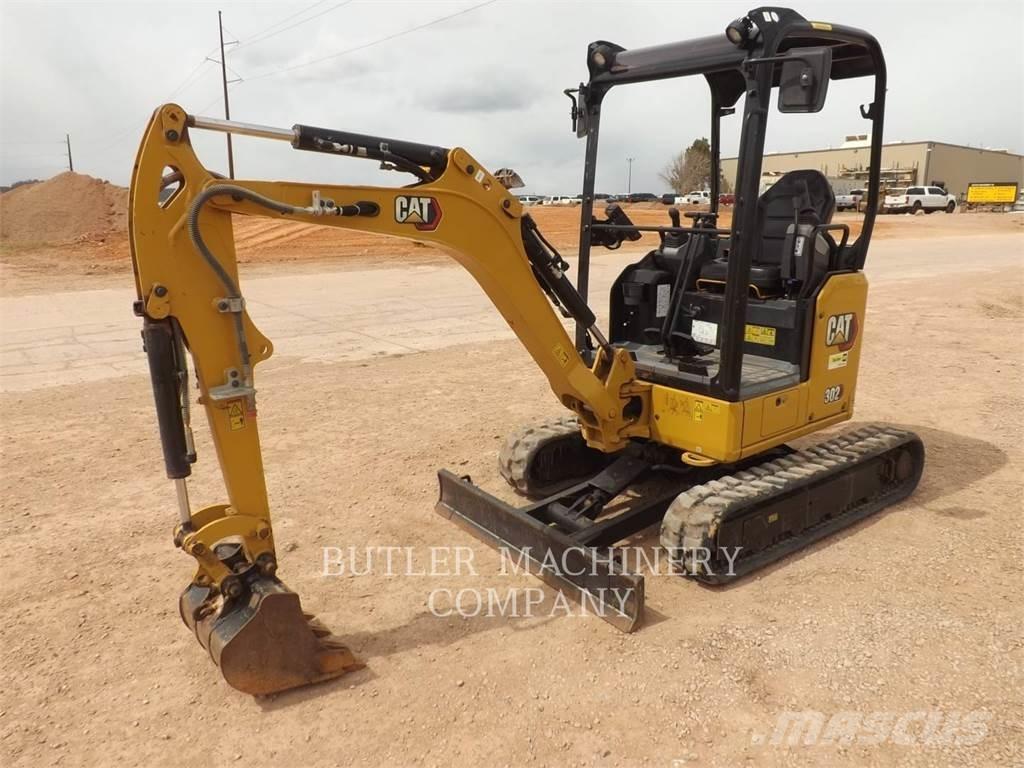 CAT 302-05A CR Vikšriniai ekskavatoriai
