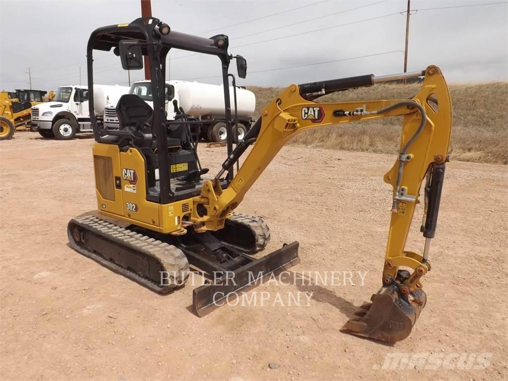 CAT 302-05A CR Vikšriniai ekskavatoriai