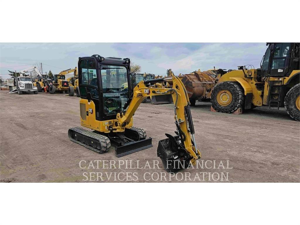 CAT 302 05A CR Vikšriniai ekskavatoriai
