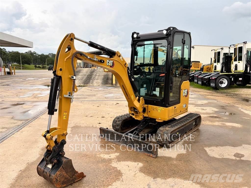 CAT 302-05CR Vikšriniai ekskavatoriai