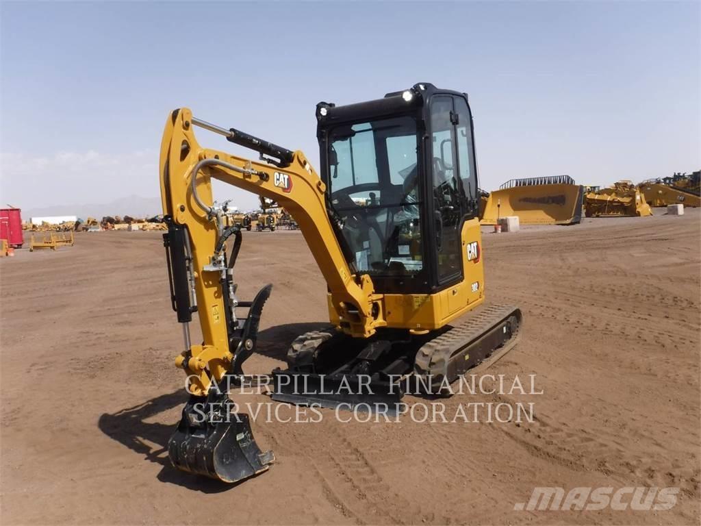 CAT 302-05CR Vikšriniai ekskavatoriai