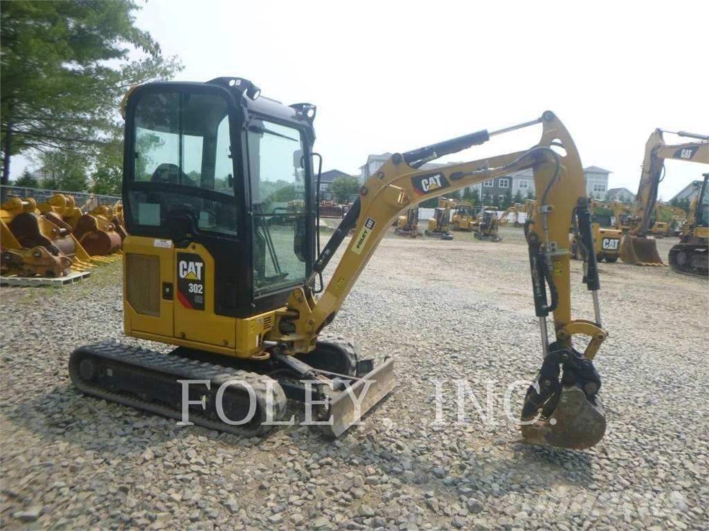 CAT 302-05CR Vikšriniai ekskavatoriai