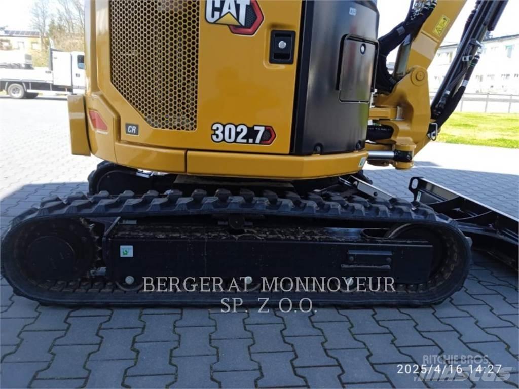CAT 302.7 Vikšriniai ekskavatoriai