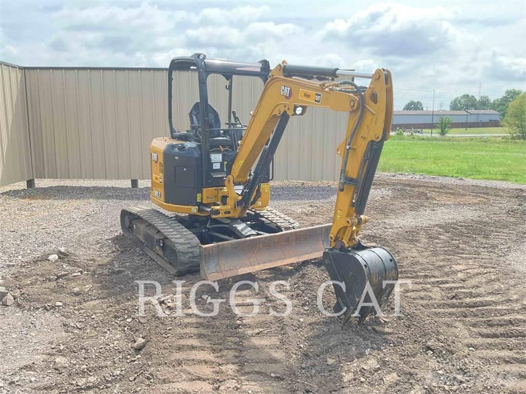 CAT 302.7 Vikšriniai ekskavatoriai
