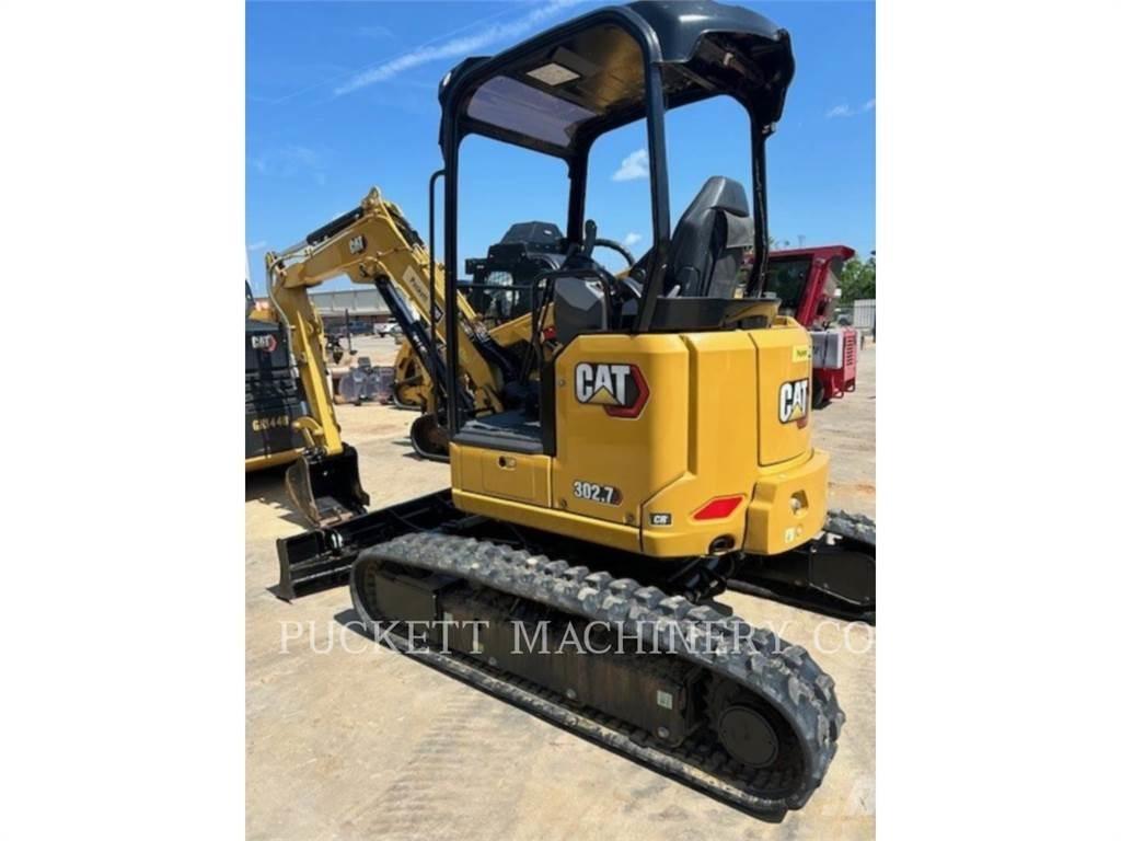 CAT 302.7-07CR Vikšriniai ekskavatoriai