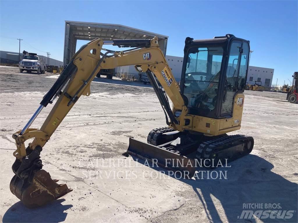CAT 302.7-07CR Vikšriniai ekskavatoriai
