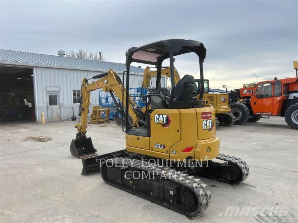 CAT 302.7-07LO Vikšriniai ekskavatoriai