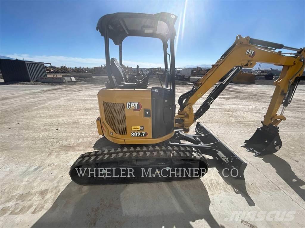 CAT 302.7 C1 Vikšriniai ekskavatoriai
