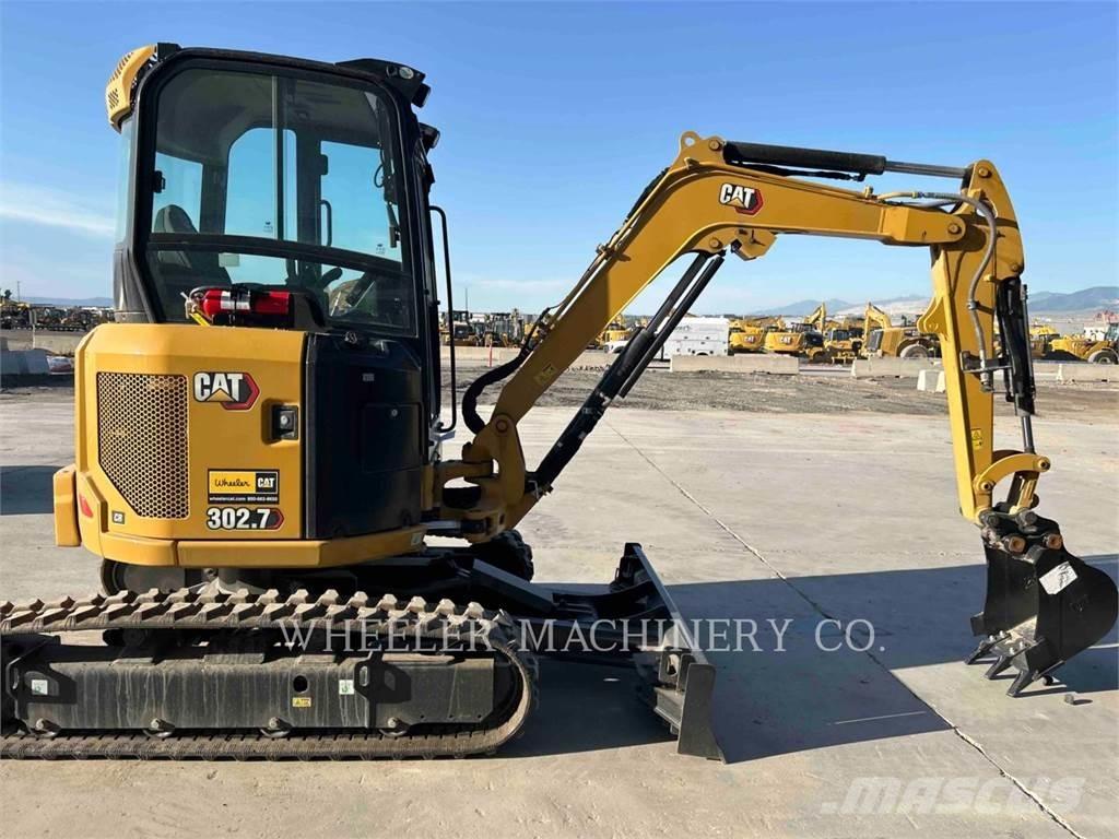 CAT 302.7 C3 Vikšriniai ekskavatoriai