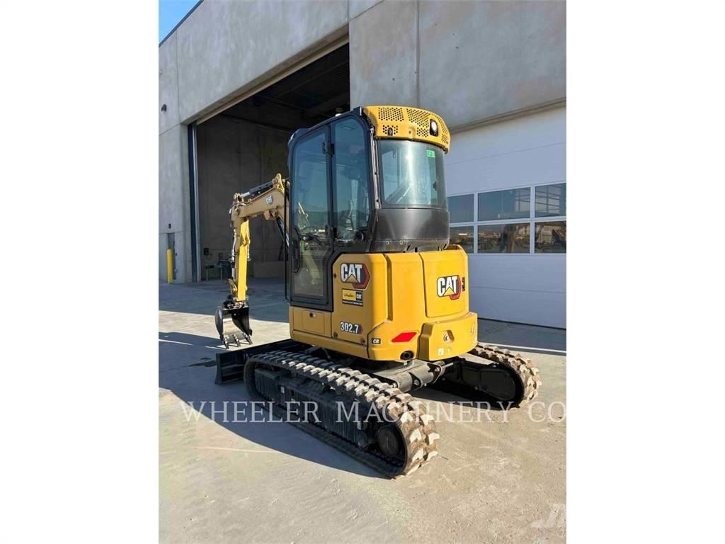CAT 302.7 C3 Vikšriniai ekskavatoriai