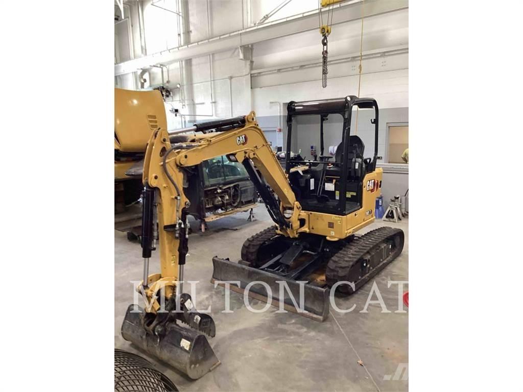 CAT 302.707CR Vikšriniai ekskavatoriai