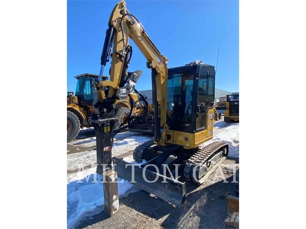 CAT 302.707CR Vikšriniai ekskavatoriai
