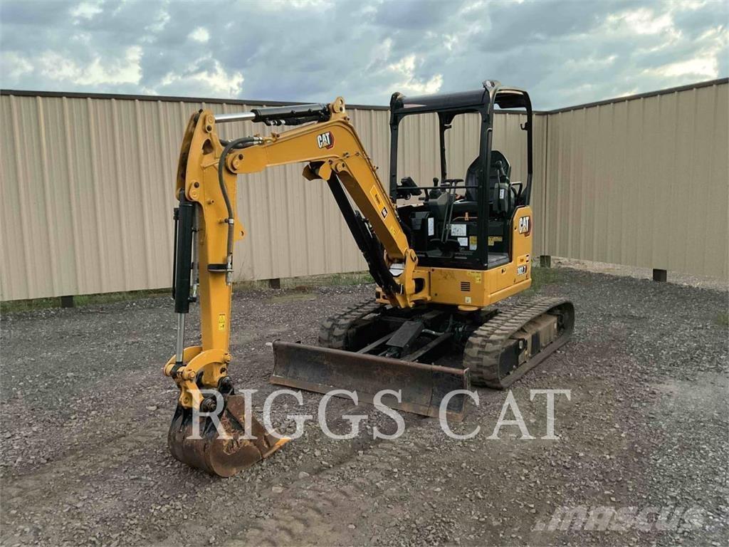 CAT 302.707CR Vikšriniai ekskavatoriai