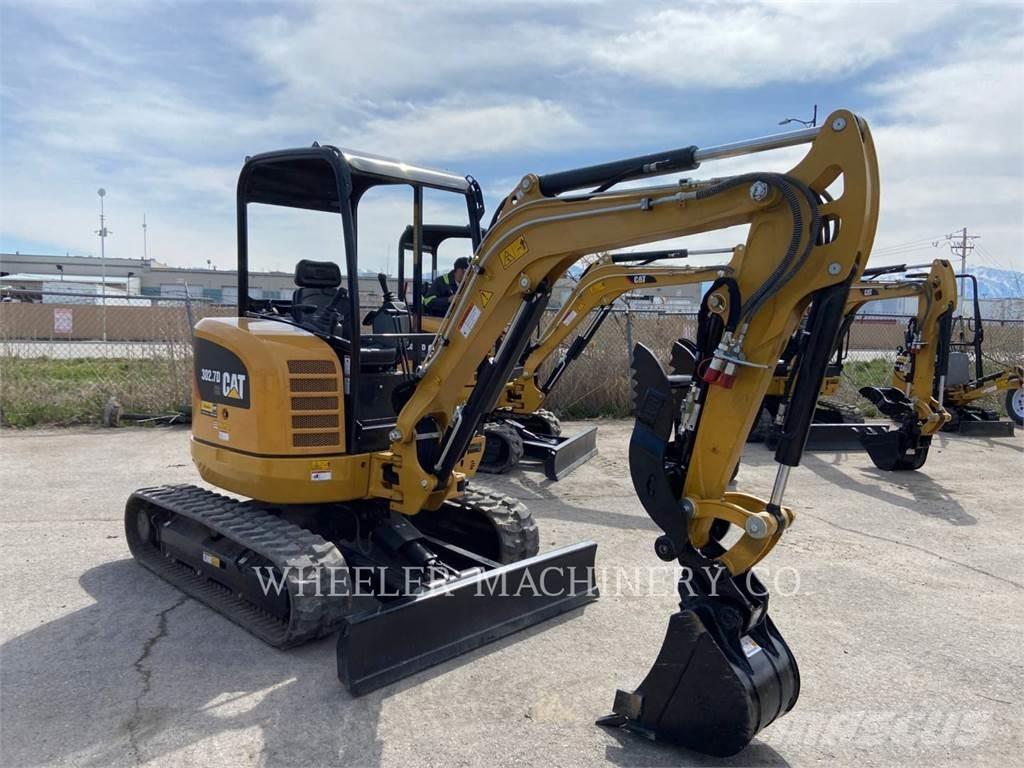 CAT 302.7DC1TH Vikšriniai ekskavatoriai