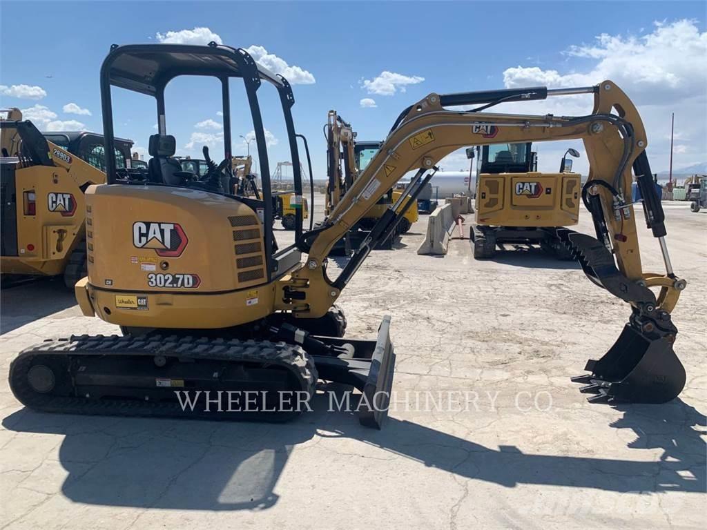 CAT 302.7DC1TH Vikšriniai ekskavatoriai