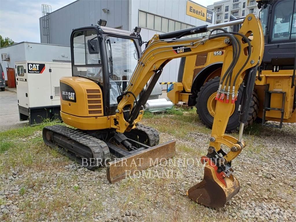 CAT 302.7DCR Vikšriniai ekskavatoriai