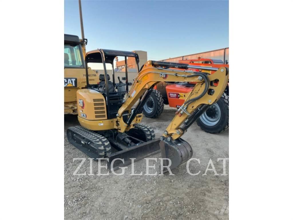 CAT 302.7DCR Vikšriniai ekskavatoriai