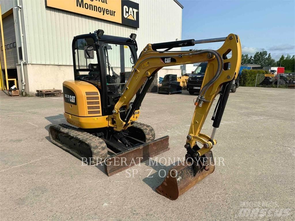 CAT 302.7DCR Vikšriniai ekskavatoriai