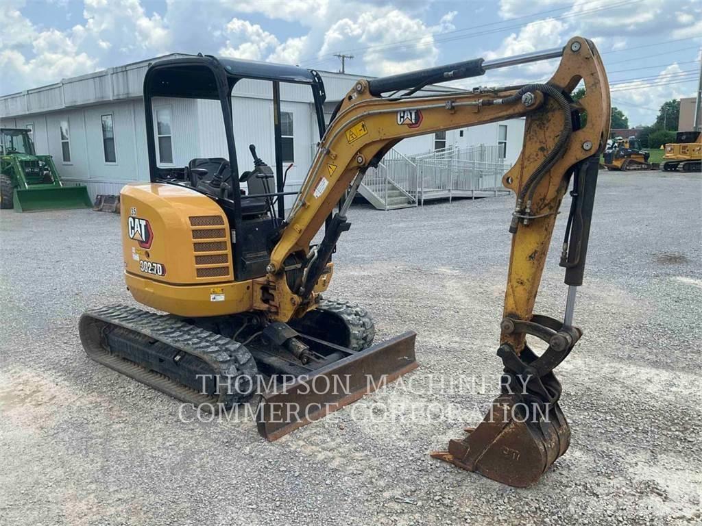 CAT 302.7DCR Vikšriniai ekskavatoriai
