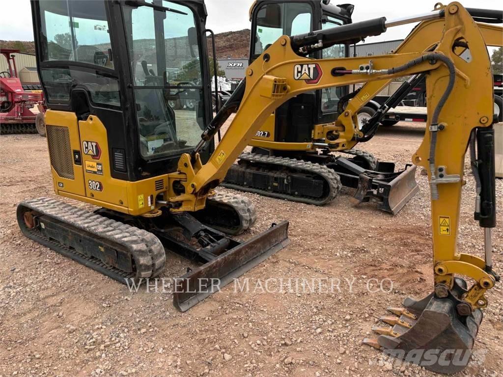 CAT 302 C3 Vikšriniai ekskavatoriai