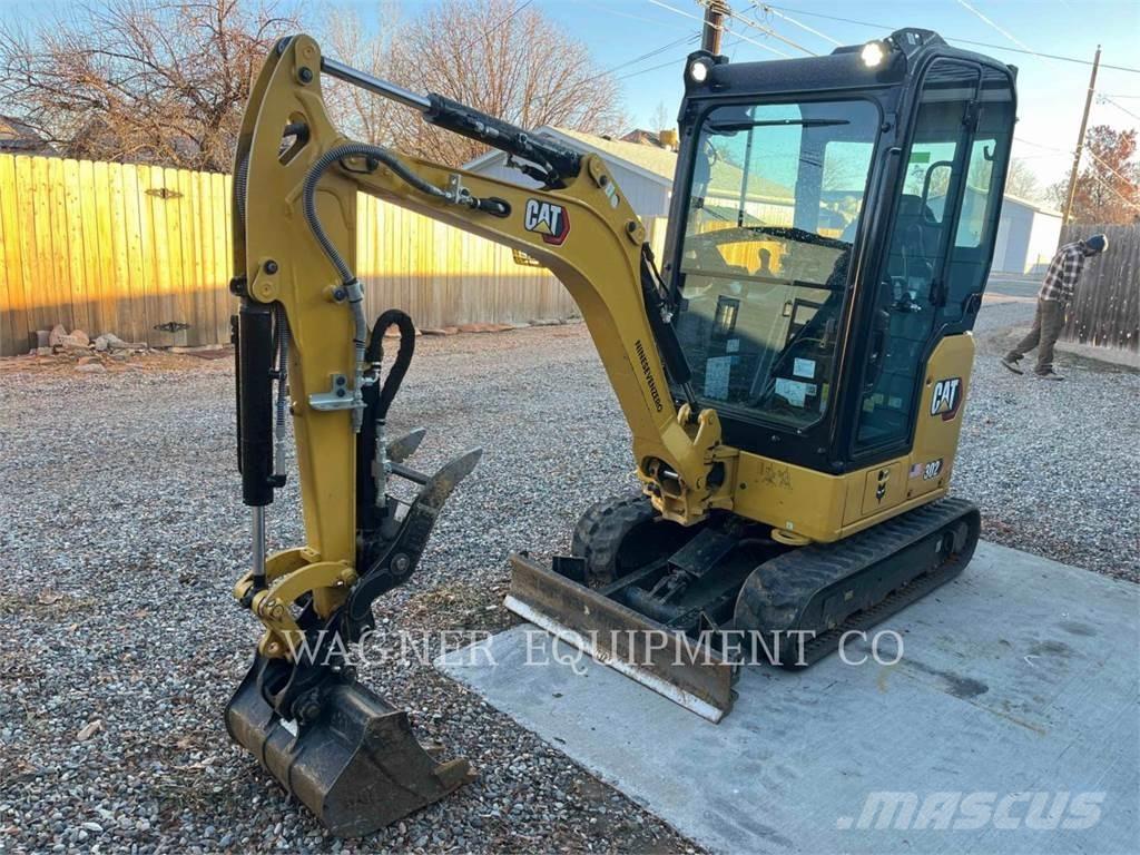 CAT 302 CR THB Vikšriniai ekskavatoriai