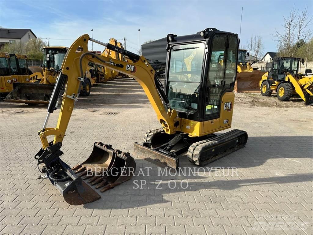 CAT 302CR Vikšriniai ekskavatoriai
