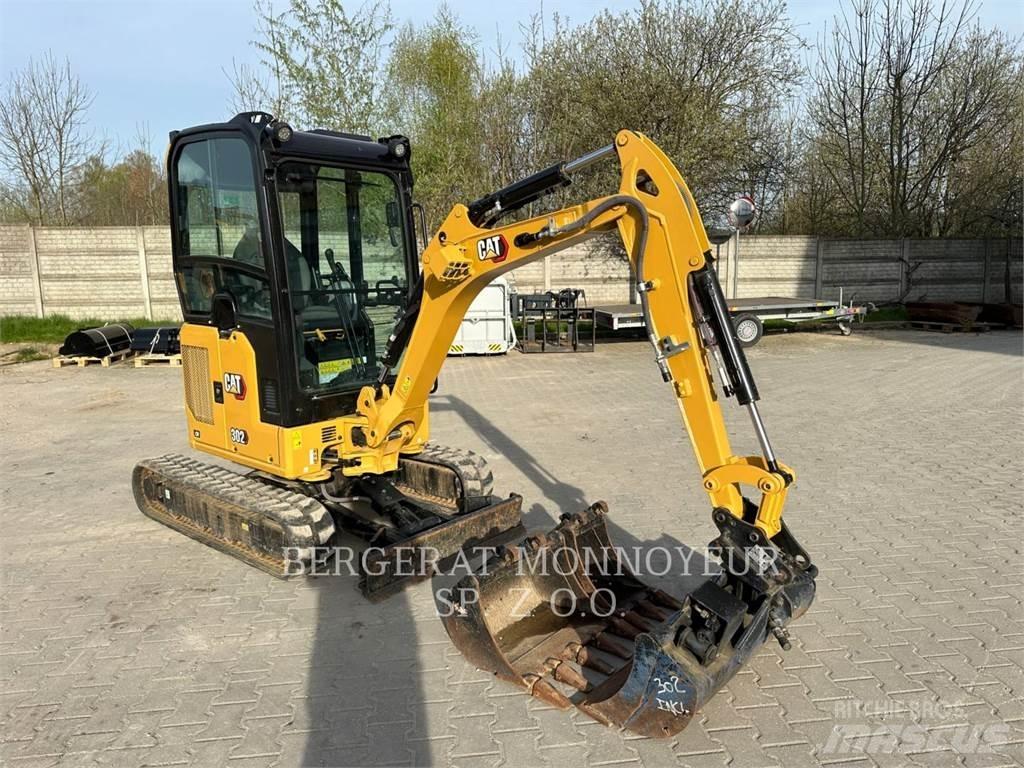 CAT 302CR Vikšriniai ekskavatoriai