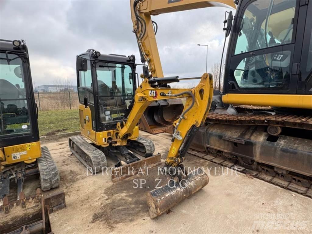 CAT 302CR Vikšriniai ekskavatoriai