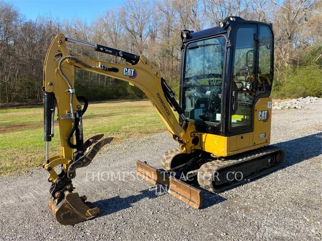 CAT 302CR Vikšriniai ekskavatoriai