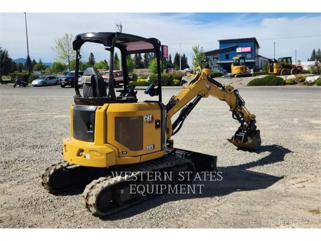 CAT 303 Vikšriniai ekskavatoriai