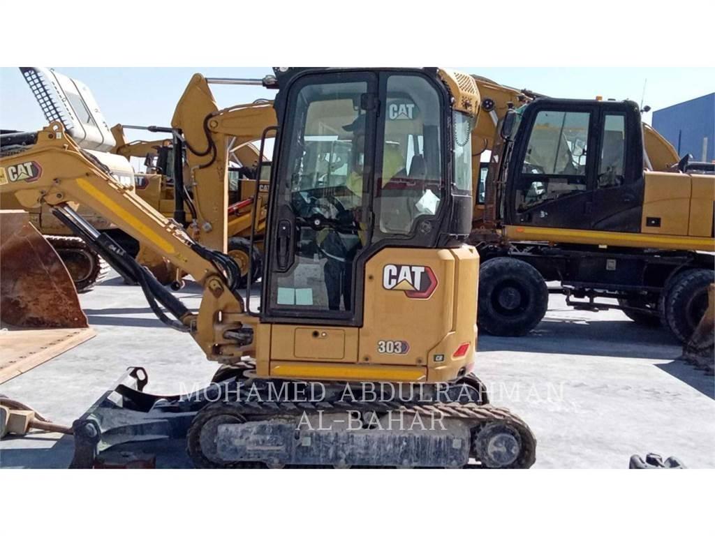 CAT 303-07CR Vikšriniai ekskavatoriai