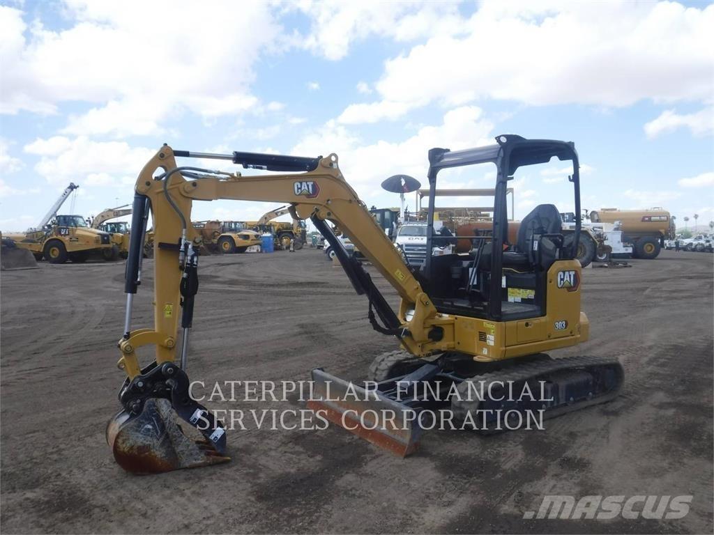 CAT 303-07CR Vikšriniai ekskavatoriai
