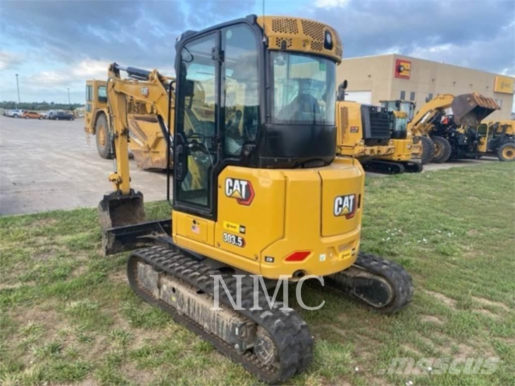 CAT 303.5 Vikšriniai ekskavatoriai