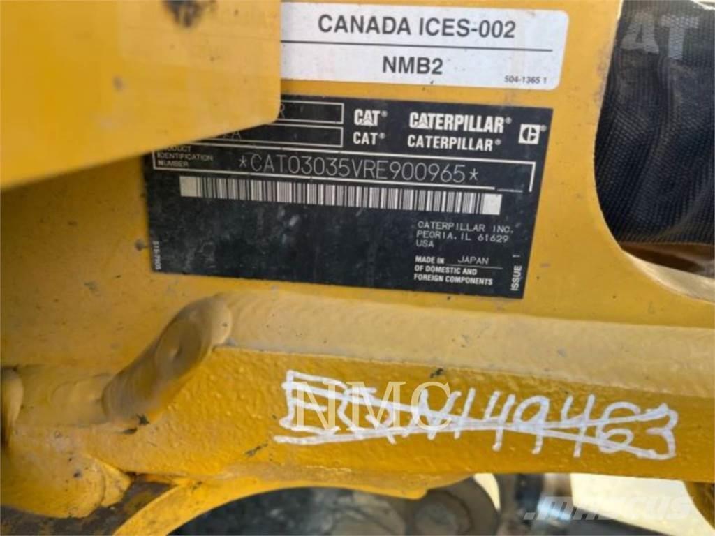 CAT 303.5 Vikšriniai ekskavatoriai